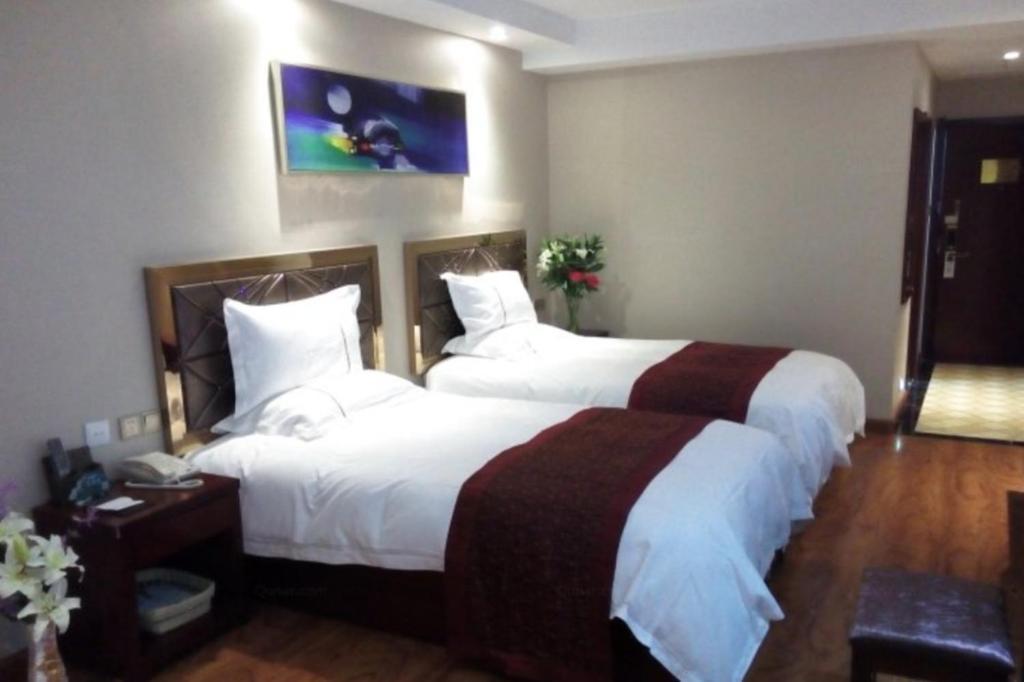 Greentree Inn Geermu Walking Street Business Hotel Golmud Luaran gambar