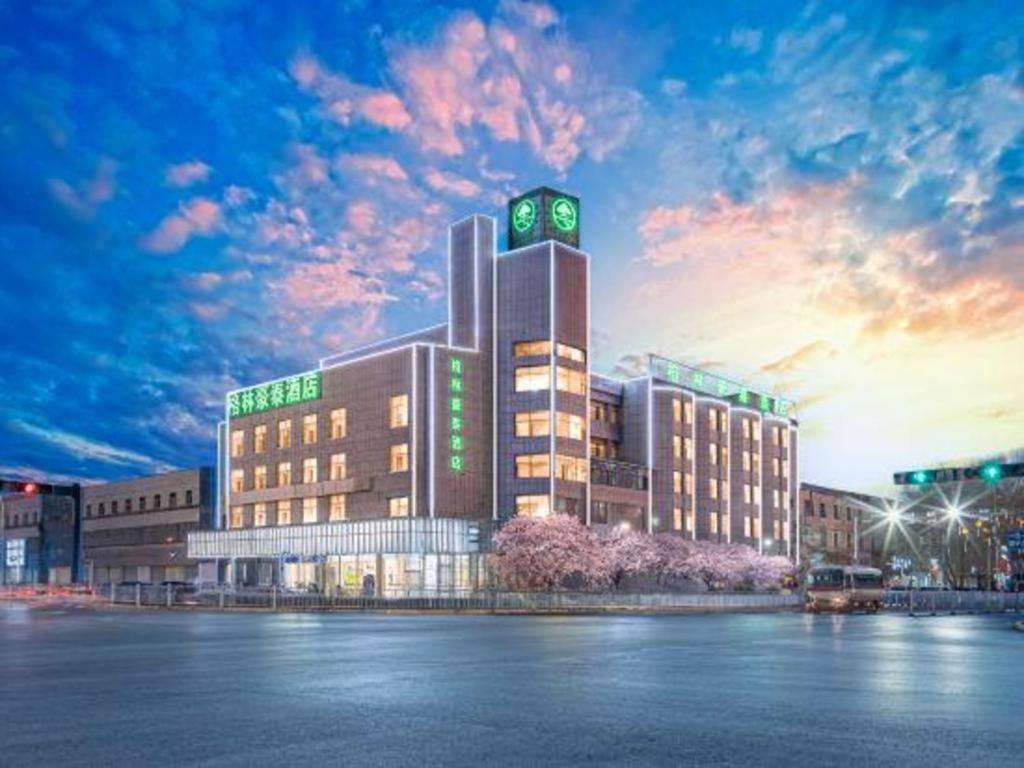 Greentree Inn Geermu Walking Street Business Hotel Golmud Luaran gambar